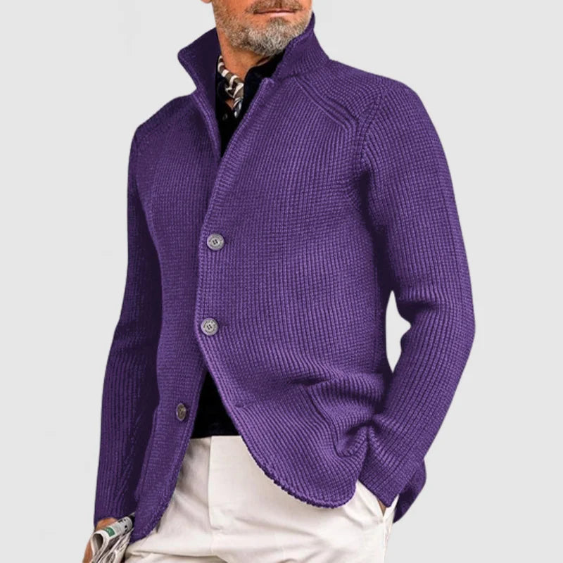 TIMELESS KNIT BUTTON CARDIGAN
