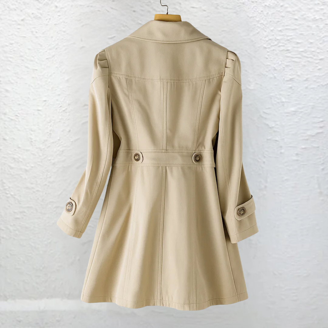 Slim-Fit Vintage Trench