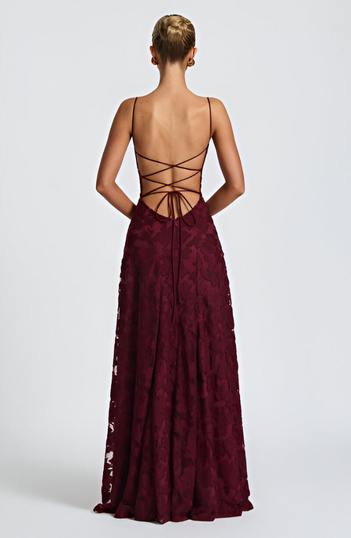 LACED IN LOVE MAXI DRESS