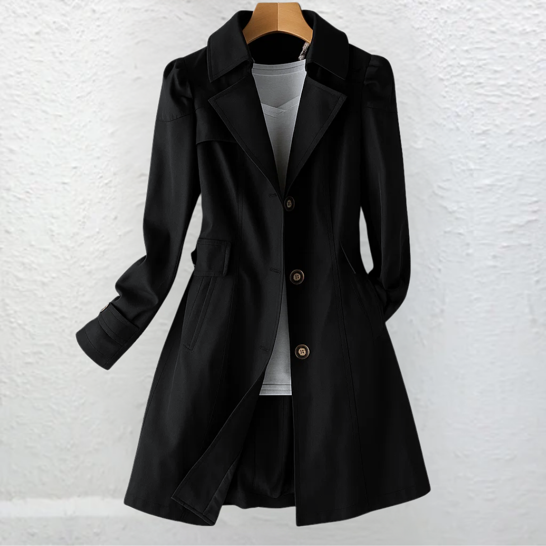 Slim-Fit Vintage Trench