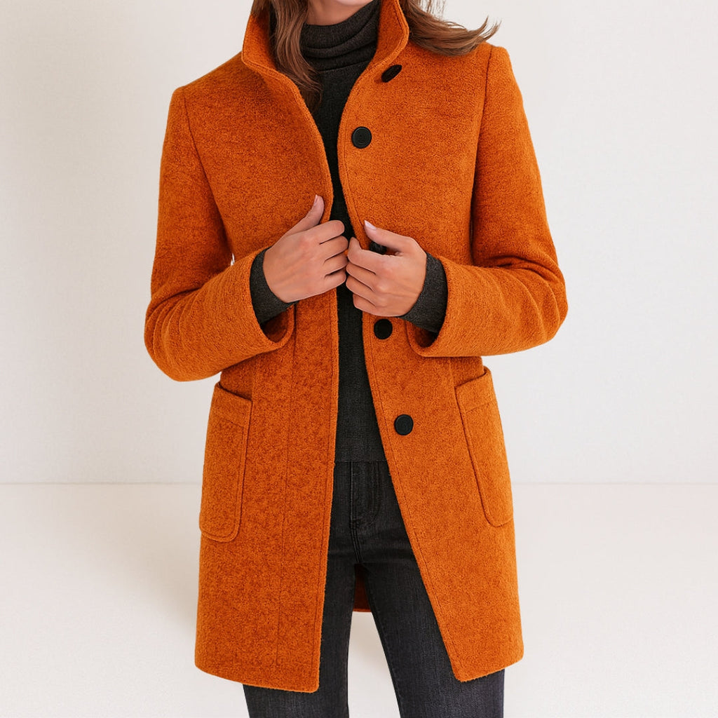 Stand-Collar Jacket