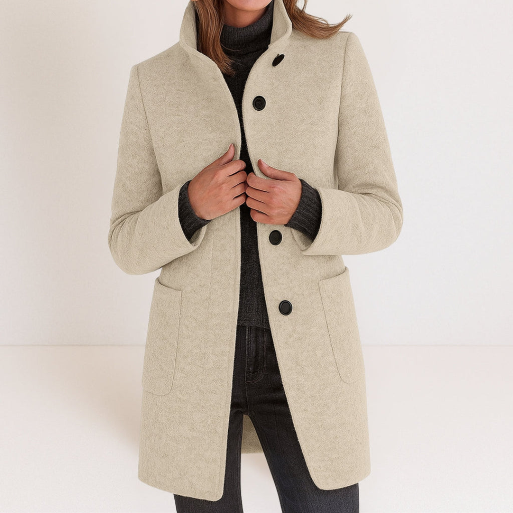 Stand-Collar Jacket
