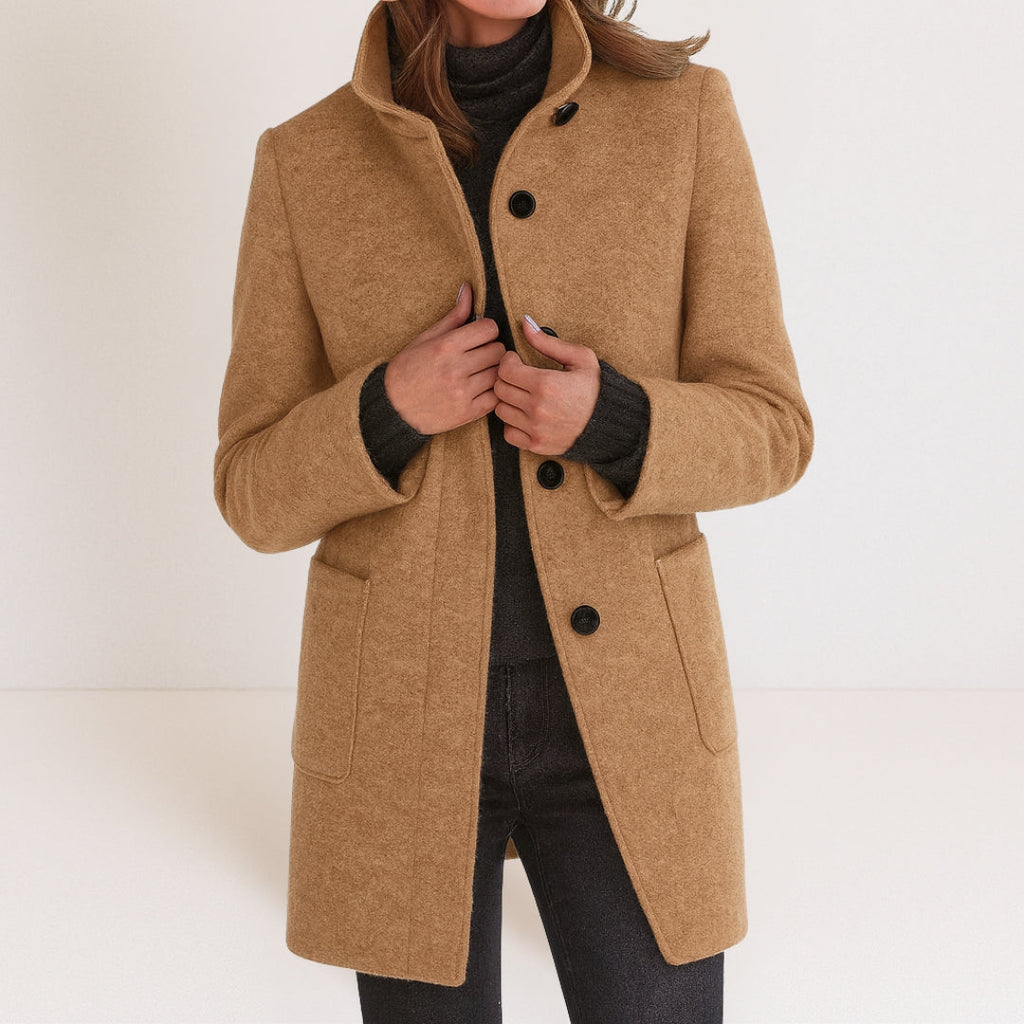 Stand-Collar Jacket