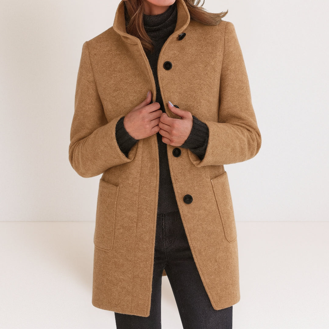 Stand-Collar Jacket