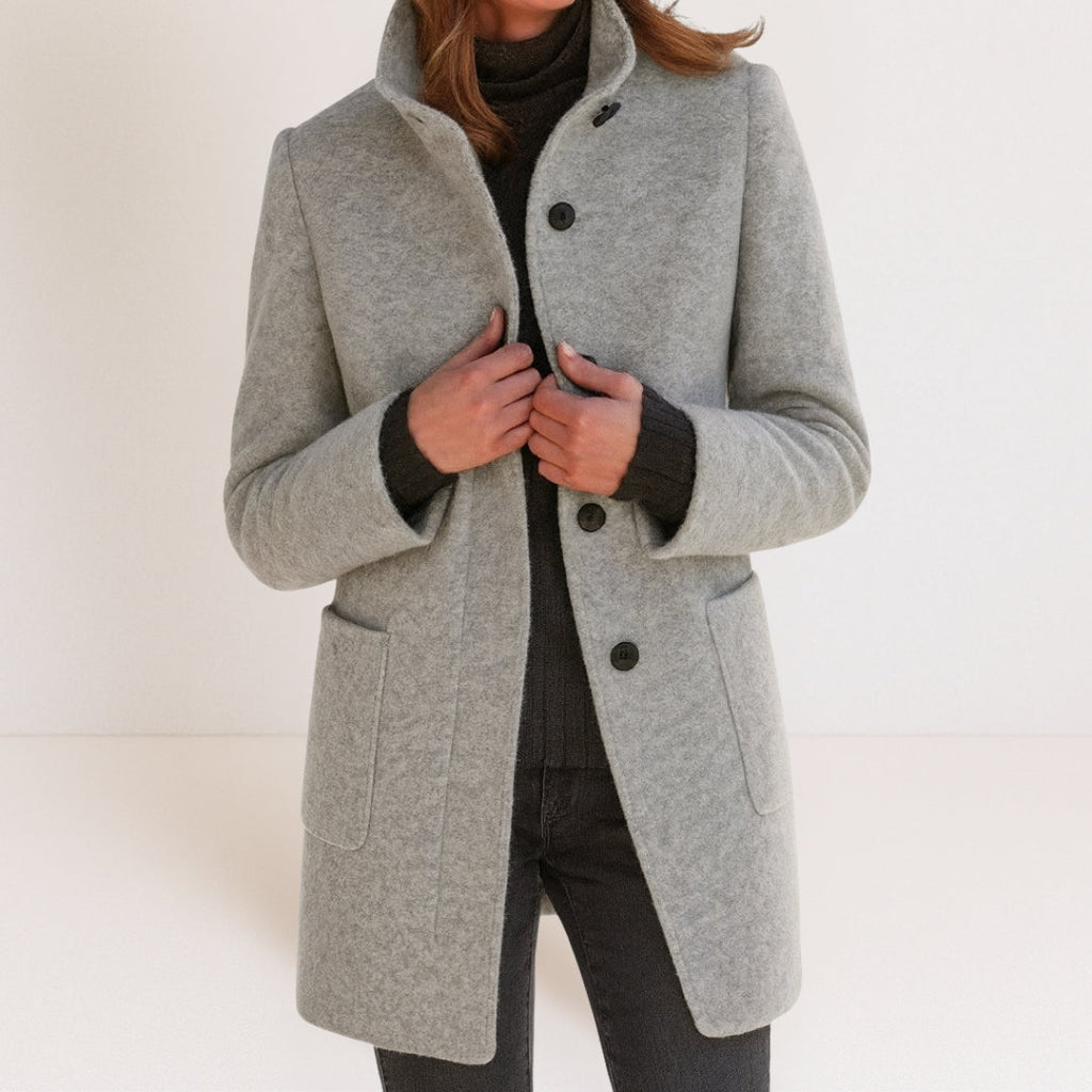 Stand-Collar Jacket