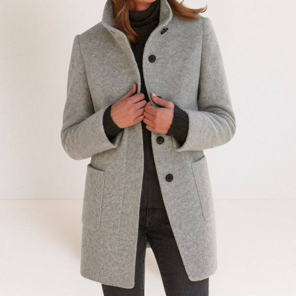 Stand-Collar Jacket