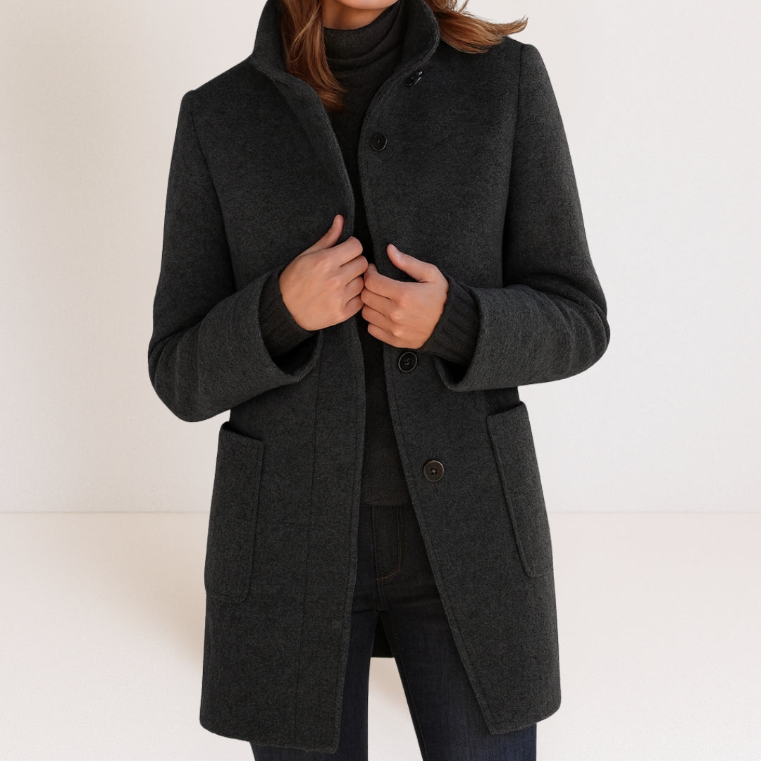 Stand-Collar Jacket