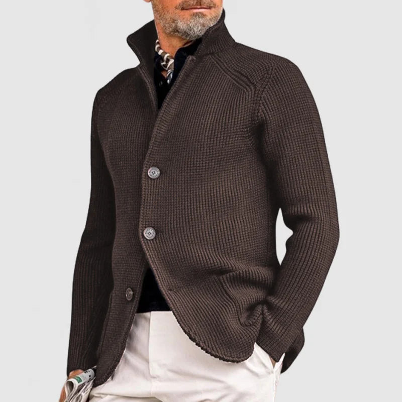 TIMELESS KNIT BUTTON CARDIGAN