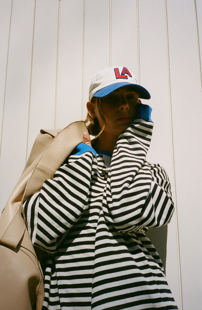 OVERSIZED STRIPED SWEATER