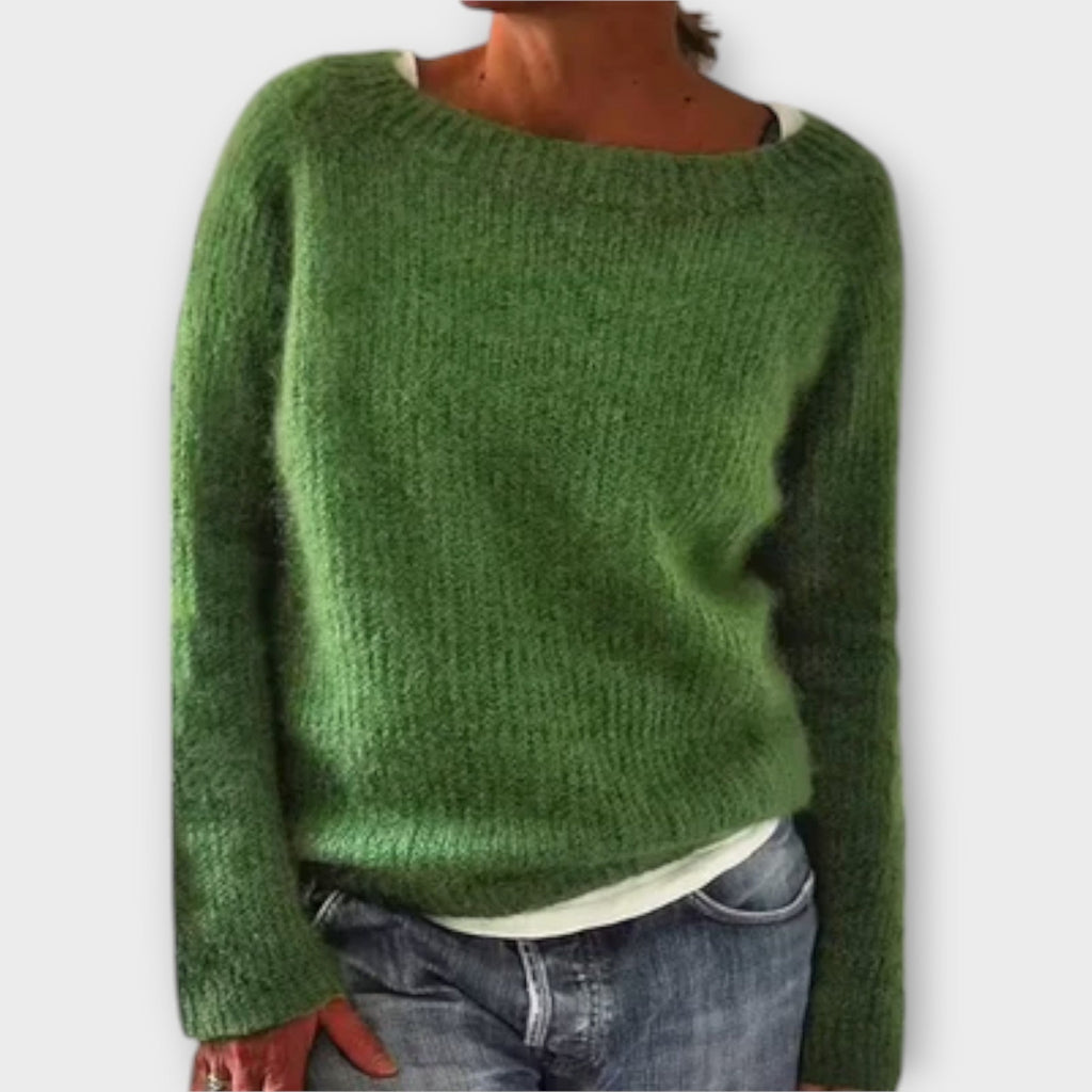 Colorblock Icelandic Sweater