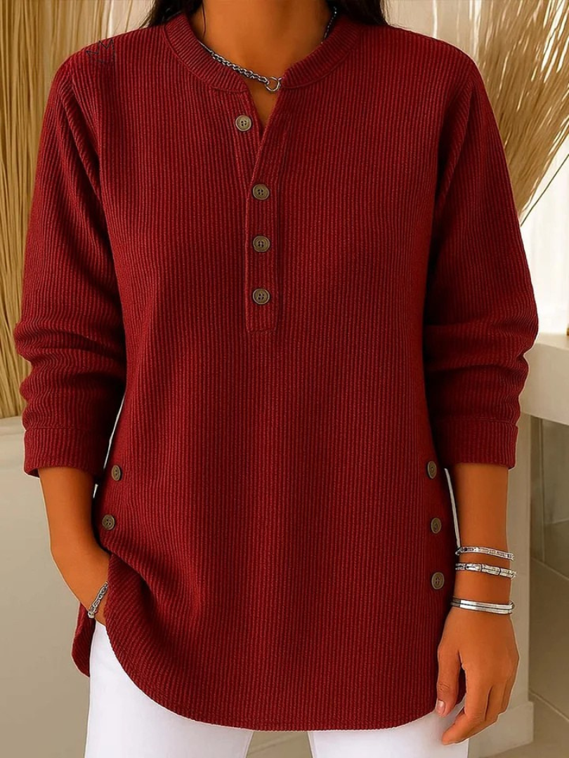 Cozy Ribbed Knit Sweater