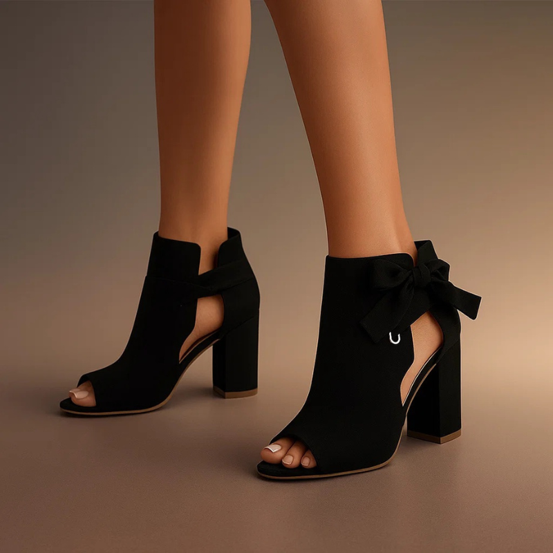 Refined Peep-Toe Heels