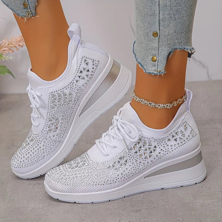 Shimmering Slip-On Sneaker