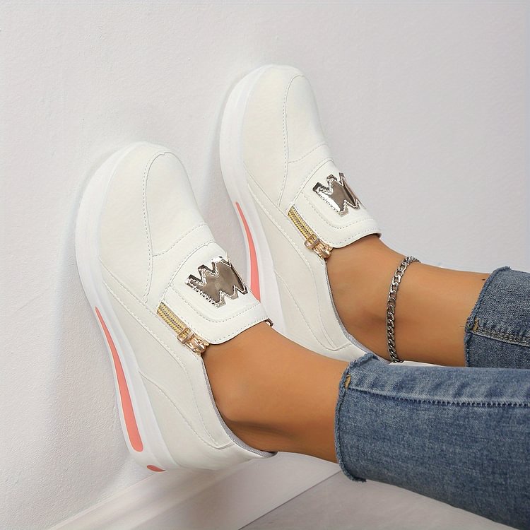 Platform Slip-On Sneakers
