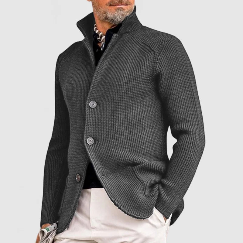 TIMELESS KNIT BUTTON CARDIGAN