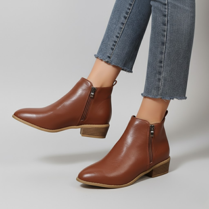 Orthopedic Leather Boots