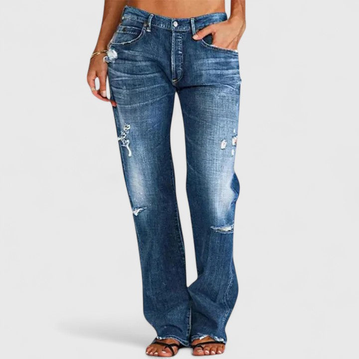 Relaxed Distressed Jeans