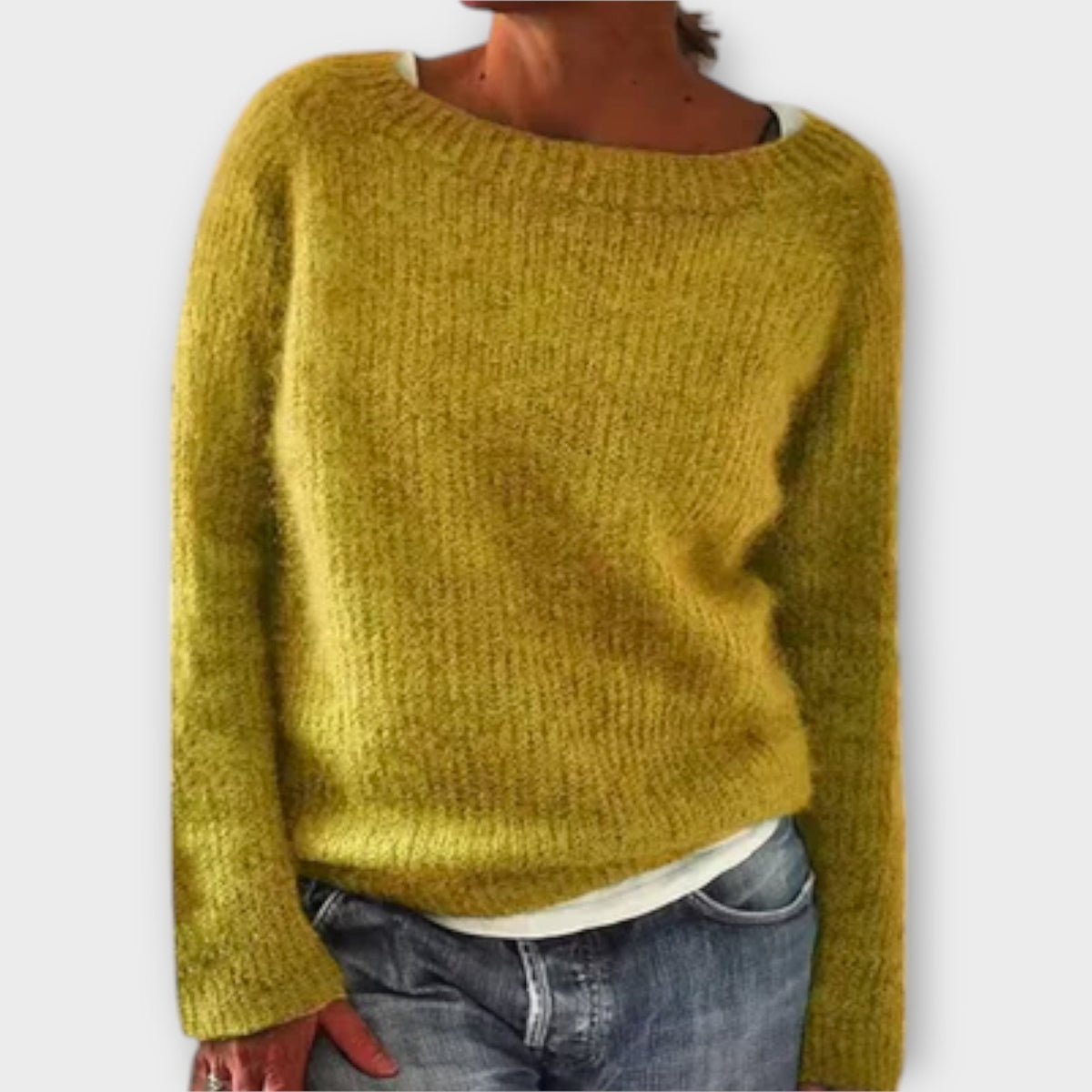 Colorblock Icelandic Sweater