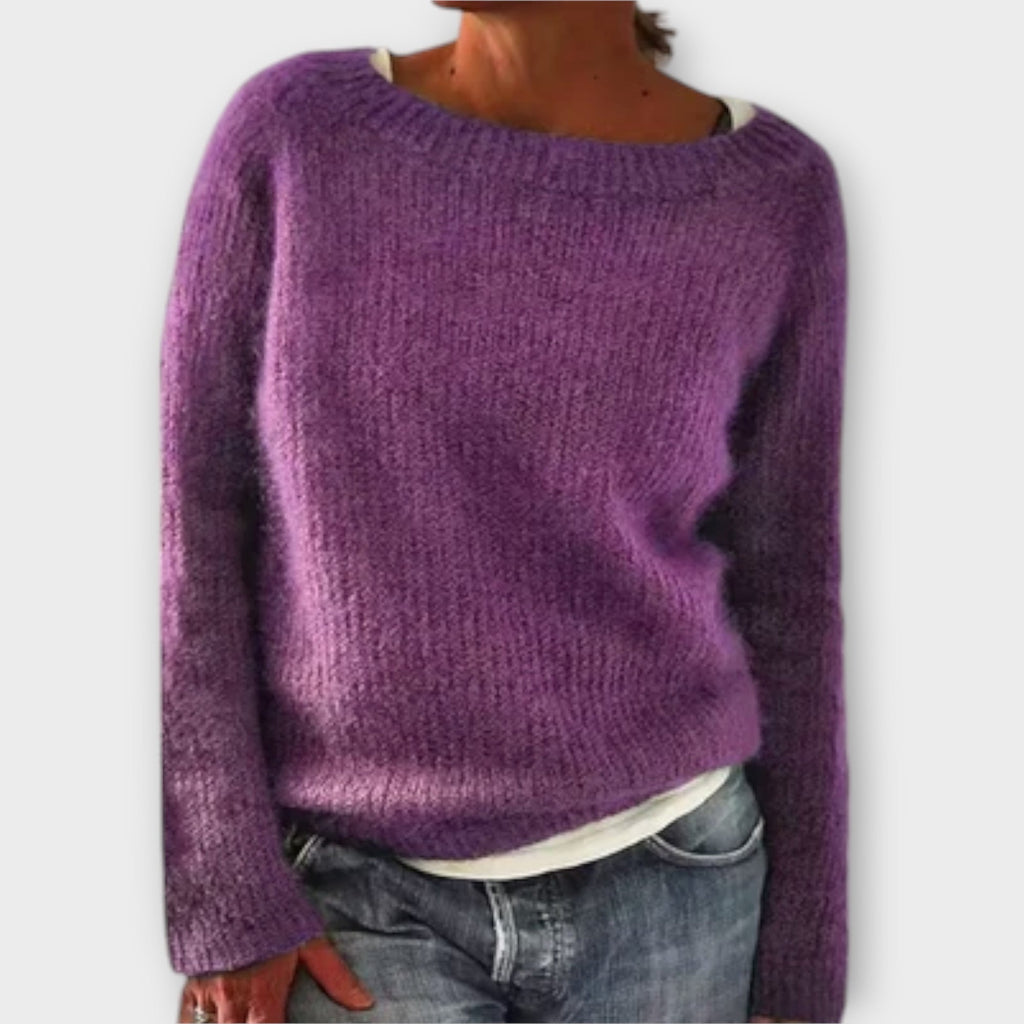 Colorblock Icelandic Sweater