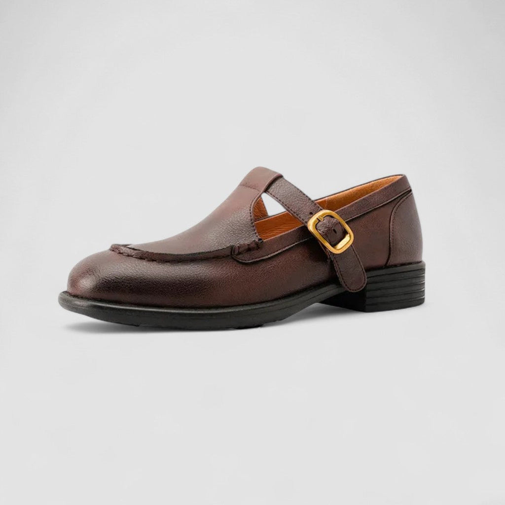 Orthopedic Square-Toe Mary Jane Shoes