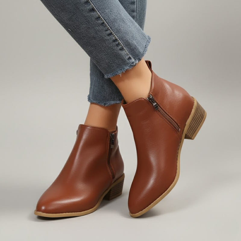 Orthopedic Leather Boots