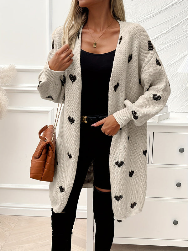 Heart Knit Cardigan