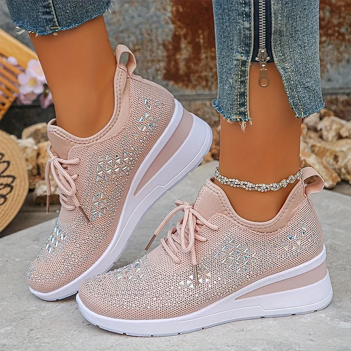 Shimmering Slip-On Sneaker