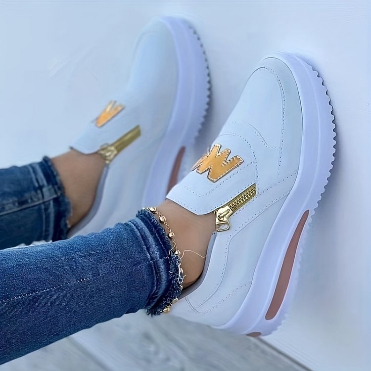 Platform Slip-On Sneakers