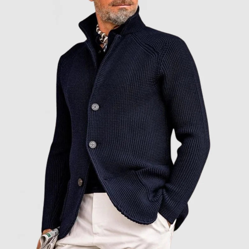 TIMELESS KNIT BUTTON CARDIGAN
