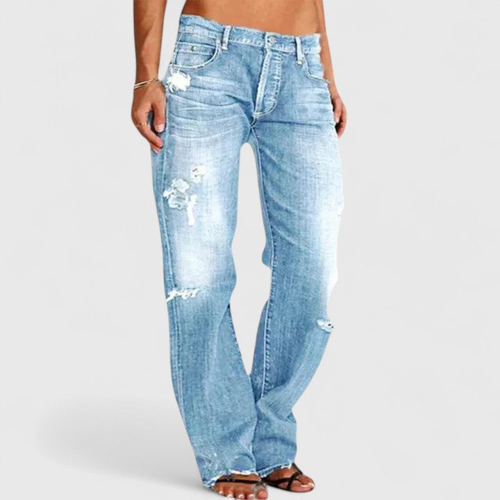 Relaxed Distressed Jeans