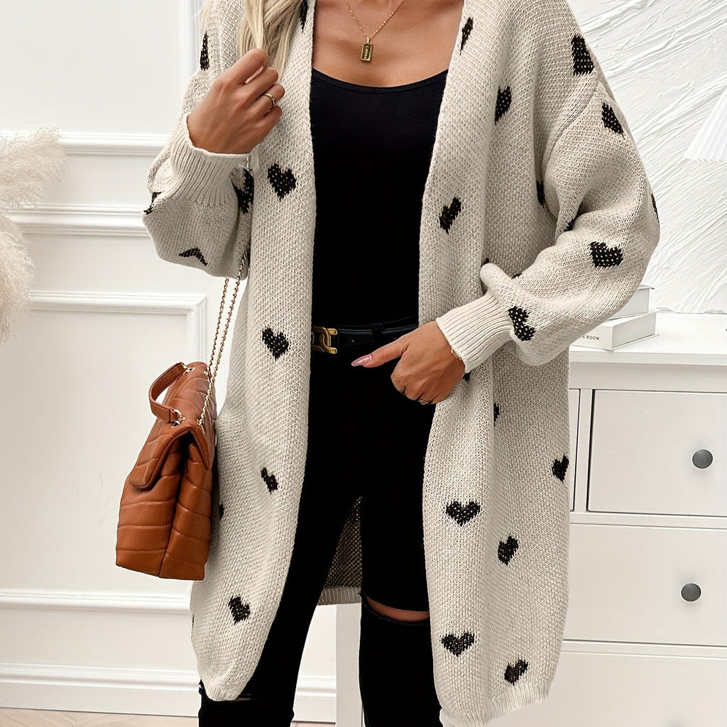Heart Knit Cardigan
