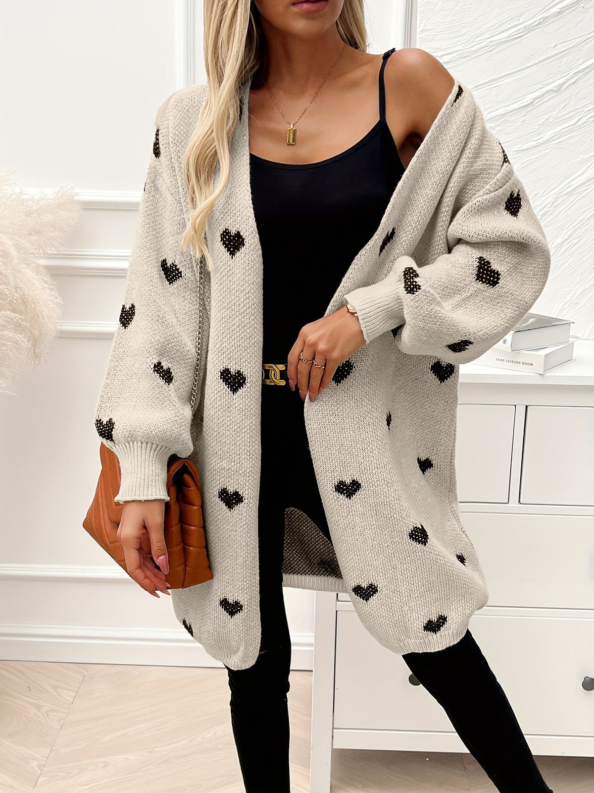 Heart Knit Cardigan