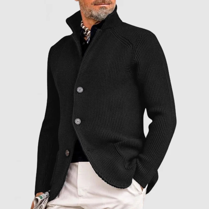 TIMELESS KNIT BUTTON CARDIGAN