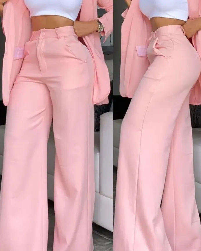 Power Poise Tailored Pantsuit