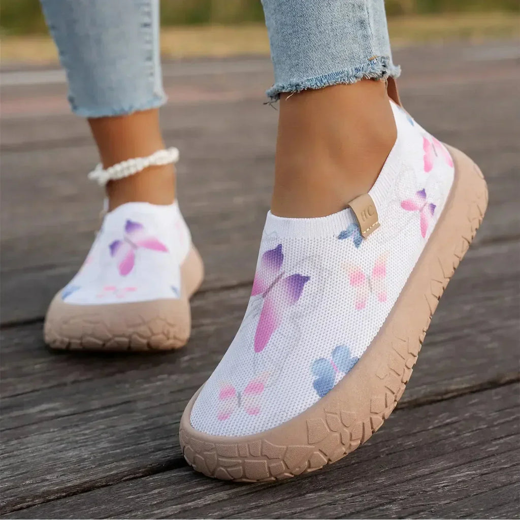 Cushioned Slip-On Sneakers