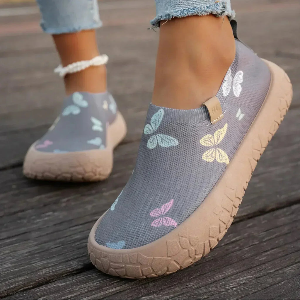 Cushioned Slip-On Sneakers