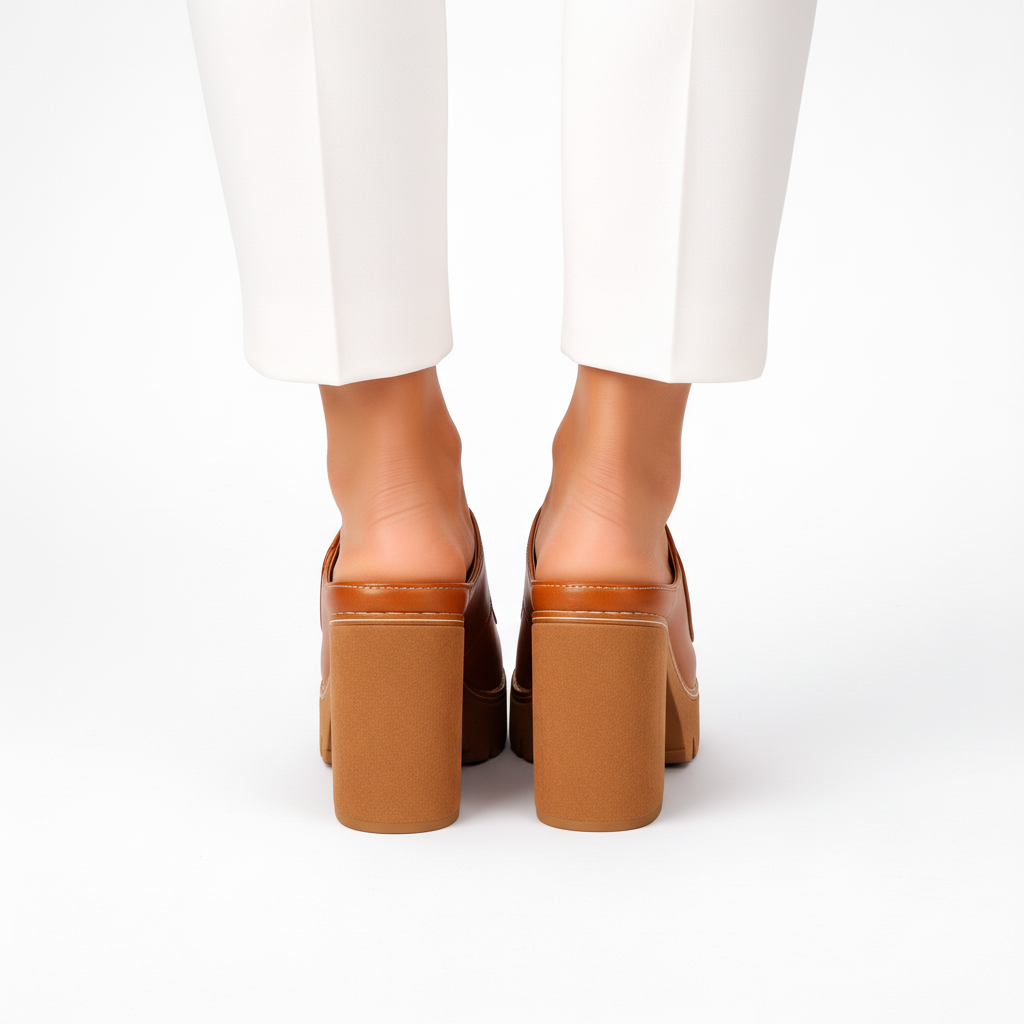 Polished Platform Heels