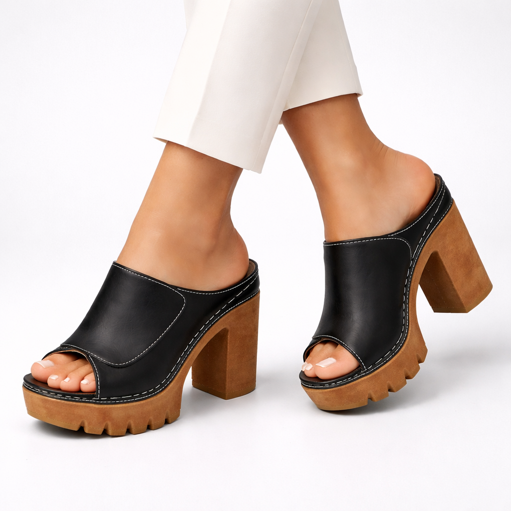 Polished Platform Heels