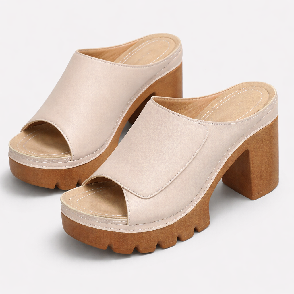Polished Platform Heels