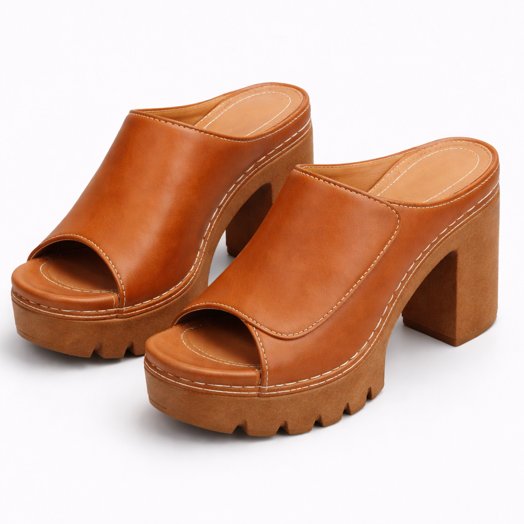 Polished Platform Heels