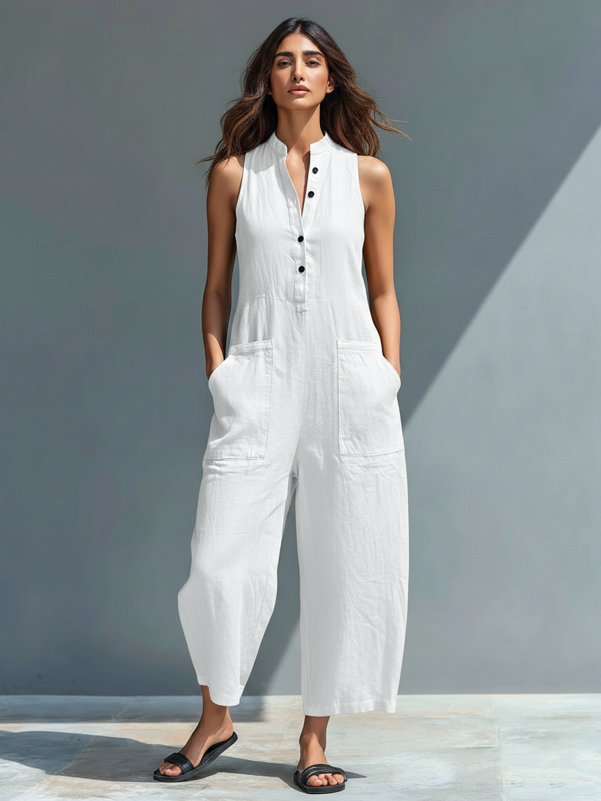 Sleeveless Jumpsuit