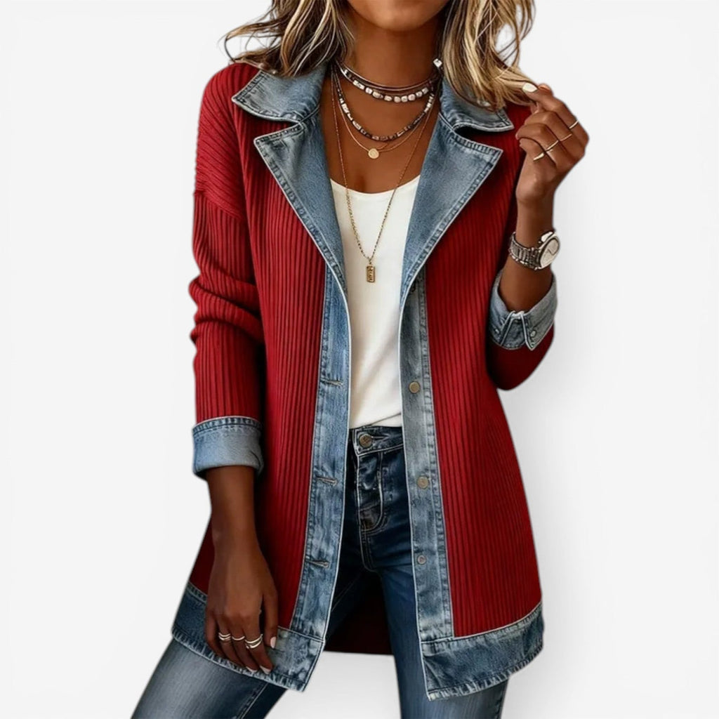 Soft-Touch Layered Jacket