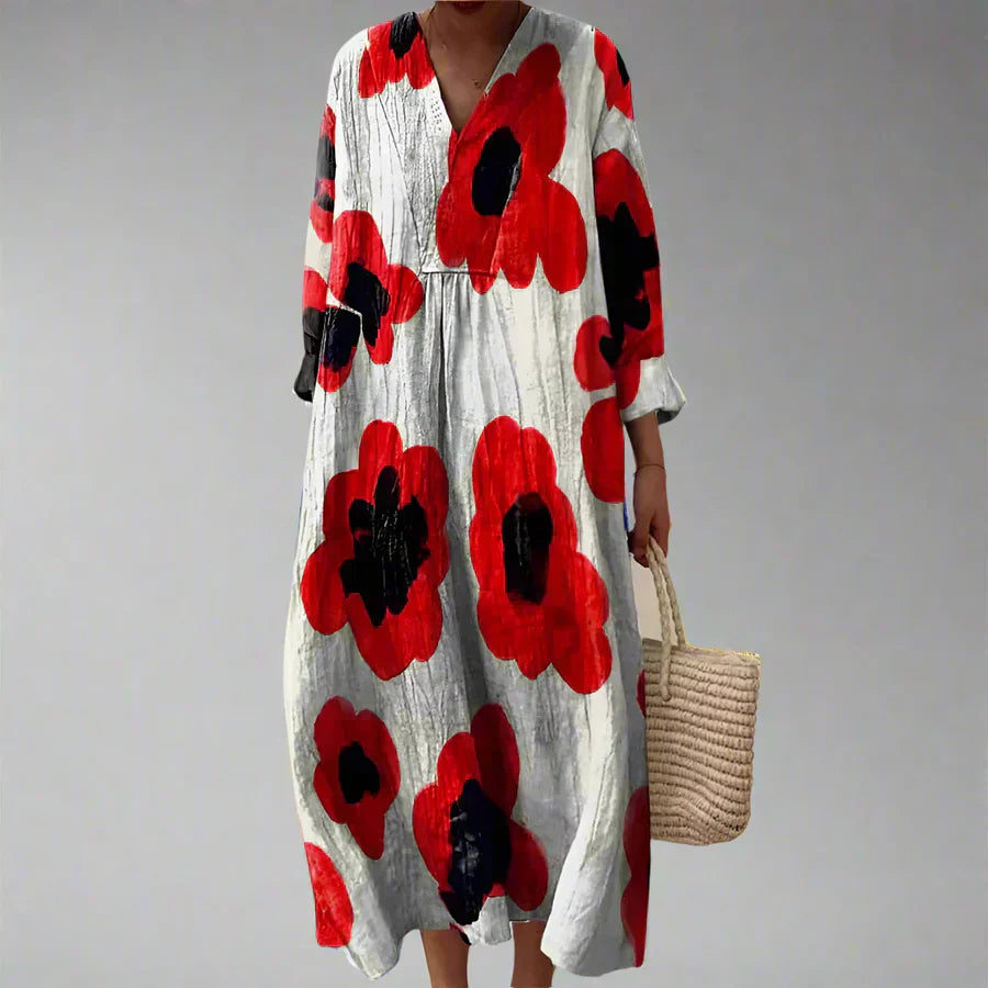 Geometric Print Dress