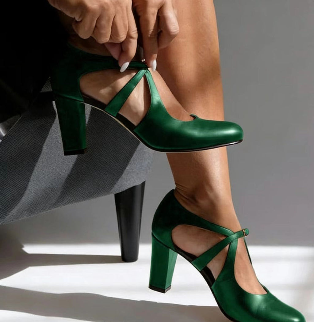 Cushioned Block Heels