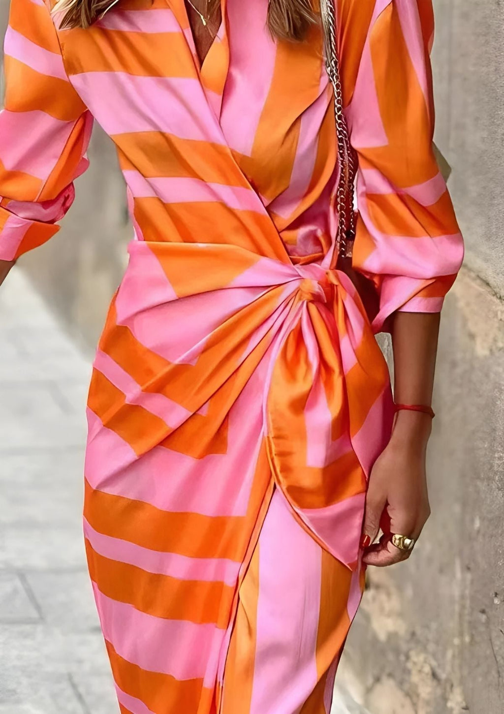 Waist-Cinching Shirt Dress