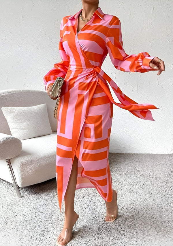 Waist-Cinching Shirt Dress