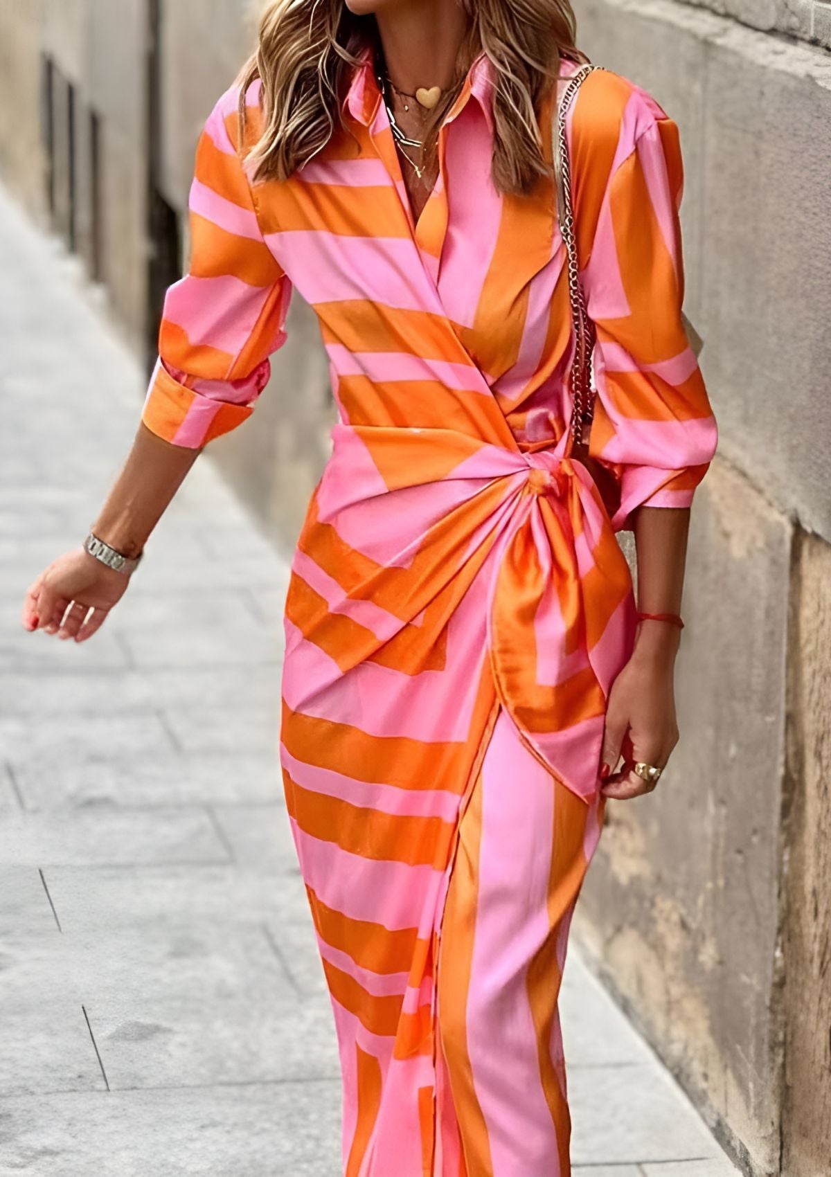 Waist-Cinching Shirt Dress