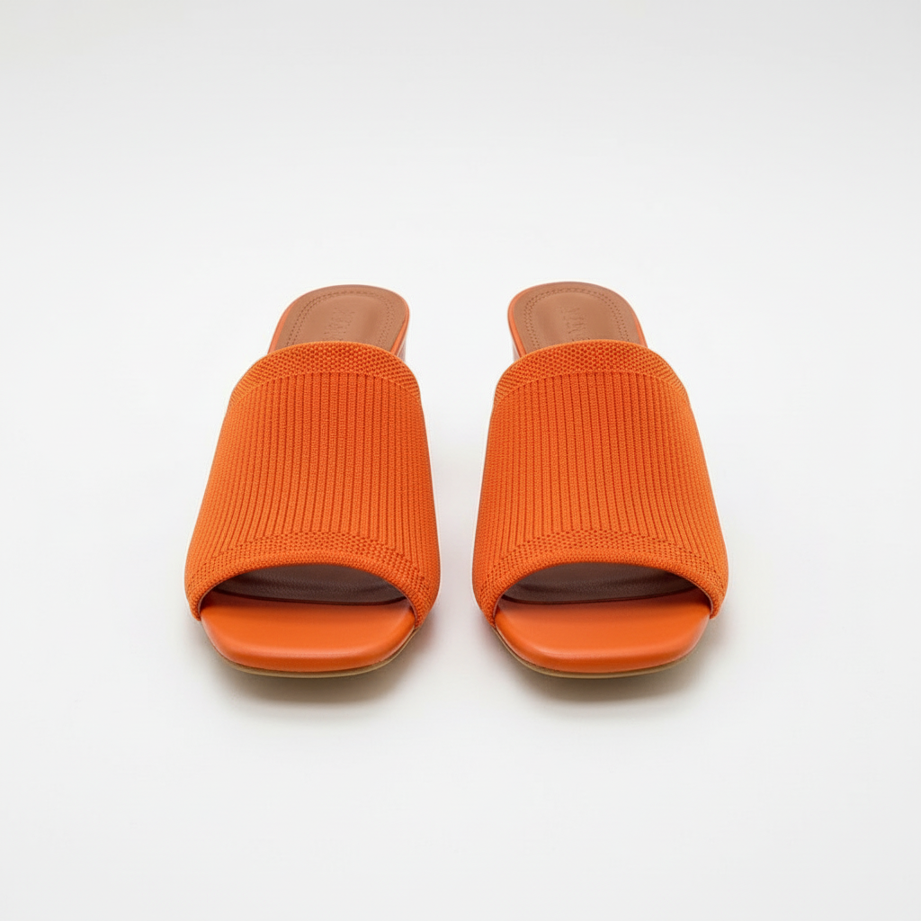 Soft-Touch Block Heel Pumps