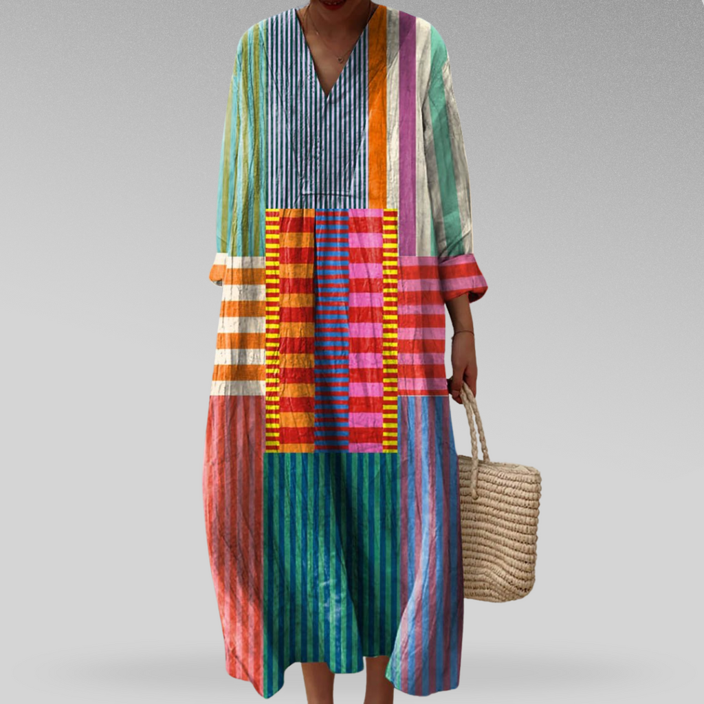 Geometric Print Dress