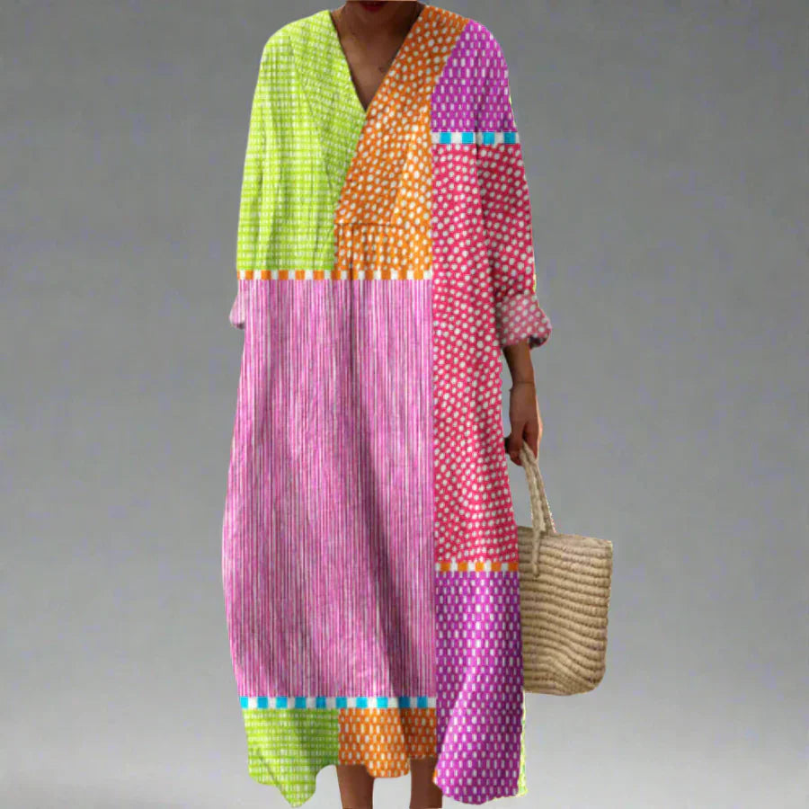 Geometric Print Dress